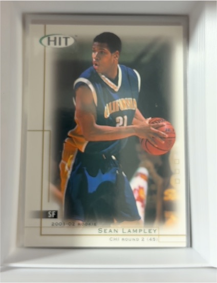 2001 Sage Hit #12 Sean Lampley — front