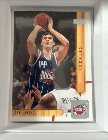 2001-02 Upper Deck #285 Dan Langhi — front