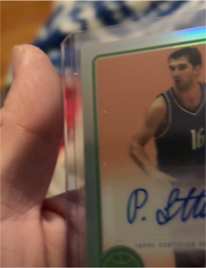 2024-25 Topps Chrome 1973 Topps Autograph #73TA-PS Peja Stojakovic — front