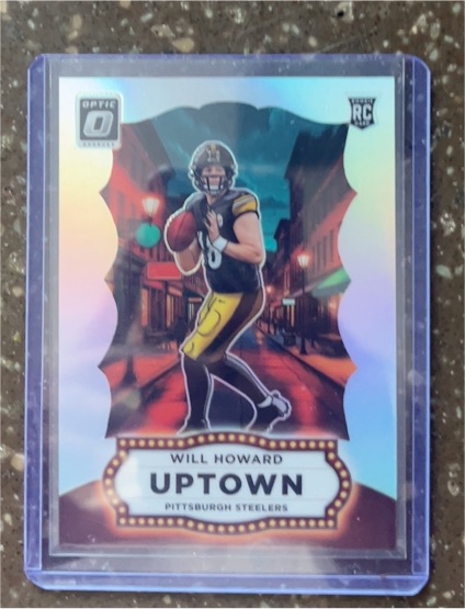 2025 Panini Donruss Optic #25 Will Howard Uptown Rookie — front