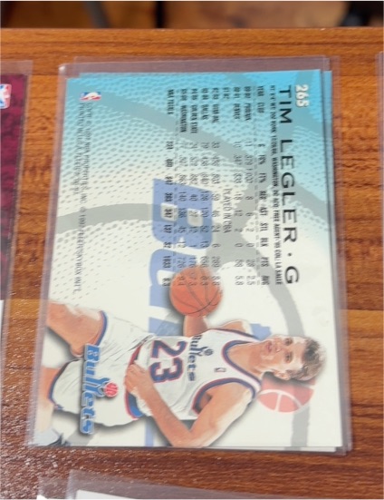 1996 Fleer #265 Tim Legler — front