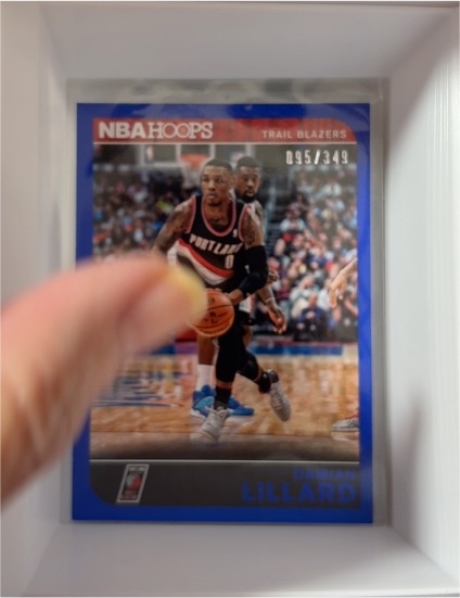2014-15 Panini NBA Hoops #36 Damian Lillard — front