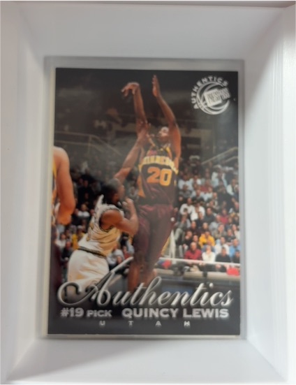 1999 Press Pass Authentics #15 Quincy Lewis — front