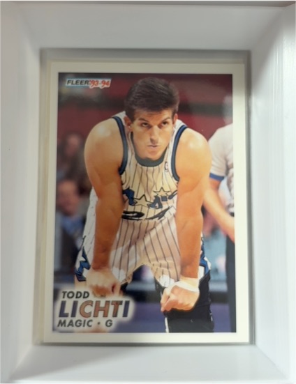 1993-94 Fleer #346 Todd Lichti — front