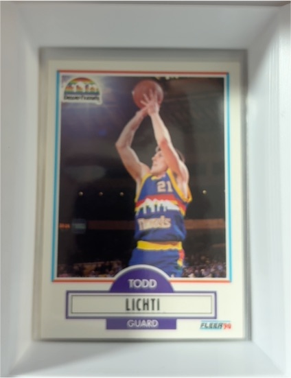 1990-91 Fleer #51 Todd Lichti — front