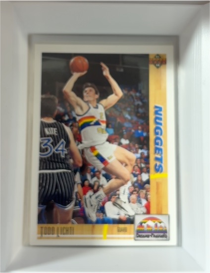 1991-92 Upper Deck #299 Todd Lichti Denver Nuggets — front