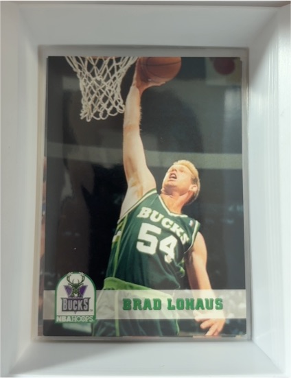 1993-94 Skybox NBA Hoops #124 Brad Lohaus — front