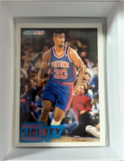 1993-94 Fleer #284 Marcus Liberty — front