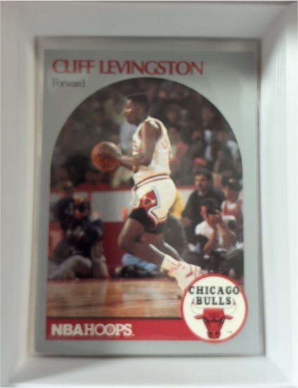 1990 NBA Hoops #405 Cliff Levingston — front