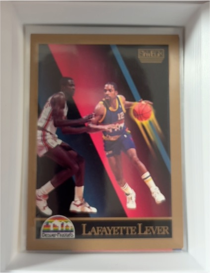 1990-91 SkyBox #78 Lafayette Lever — front