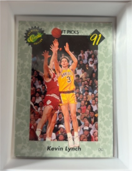1991 Classic Draft Picks #18 Kevin Lynch — front
