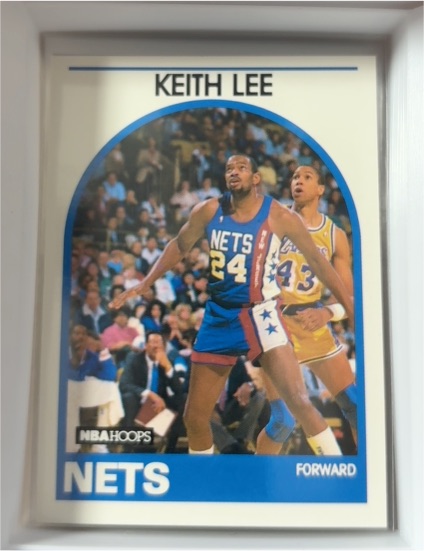 1989-90 NBA Hoops #236 Keith Lee — front