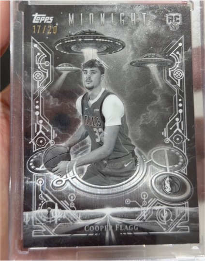 2025-26 Topps Midnight #61 Cooper Flagg — front