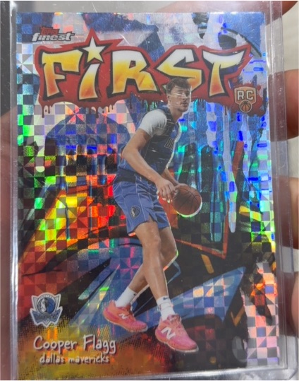 2026 Topps Finest #F-1 Cooper Flagg — front