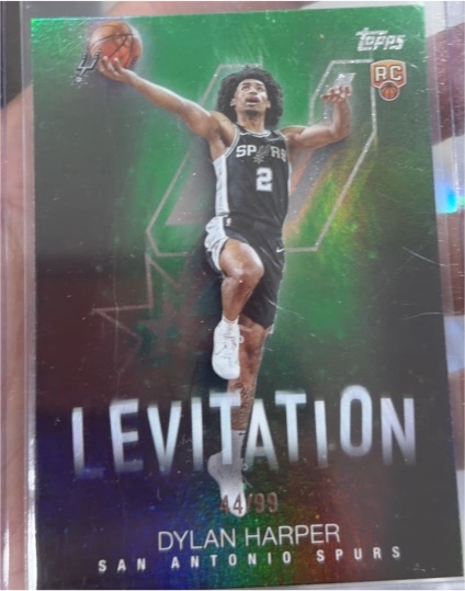 2025-26 Topps Levitation #L-17 Dylan Harper — front