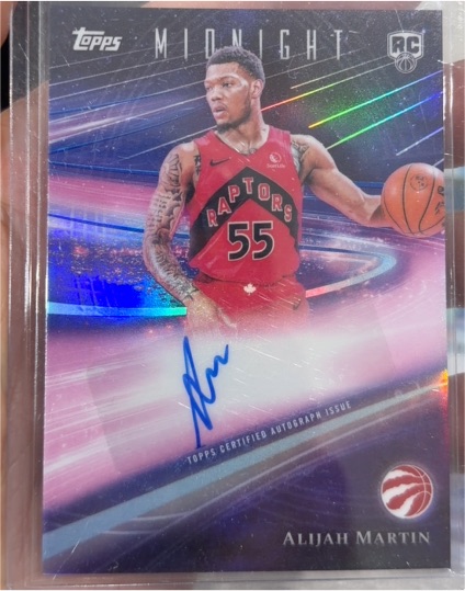 2025-26 Topps Midnight #RHS-AM Alijah Martin — front