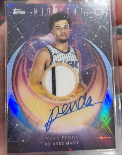 2025-26 Topps Midnight #RJA-NP Noah Penda — front