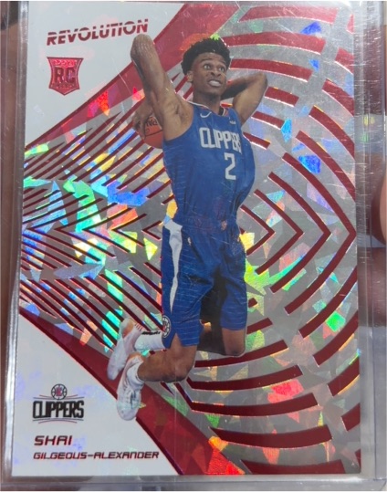 2018-19 Panini Revolution Chinese New Year #103 Shai Gilgeous-Alexander — front