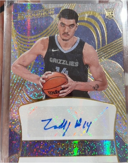 2024-25 Panini Revolution #RA-EDY Zach Edey — front