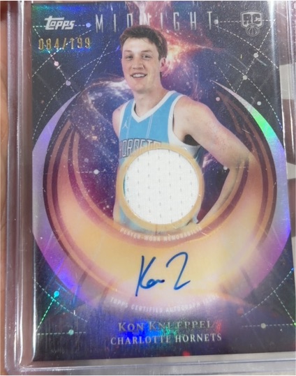 2025-26 Topps Midnight #084 Kon Knueppel — front