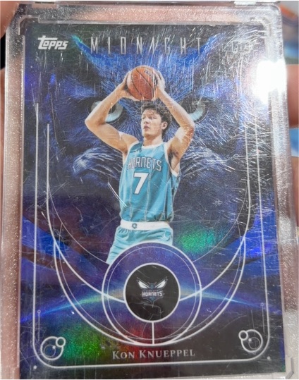 2025 Topps Midnight #64 Kon Knueppel — front