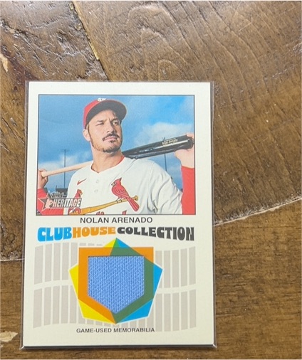2026 Topps Heritage #CCR-NA Nolan Arenado — front