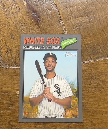2026 Topps Heritage #45 Michael A. Taylor — front