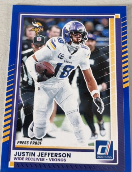 2025 Panini Donruss #242 Justin Jefferson — front