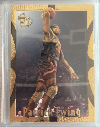 1994-95 Topps Embossed #62 Patrick Ewing — front