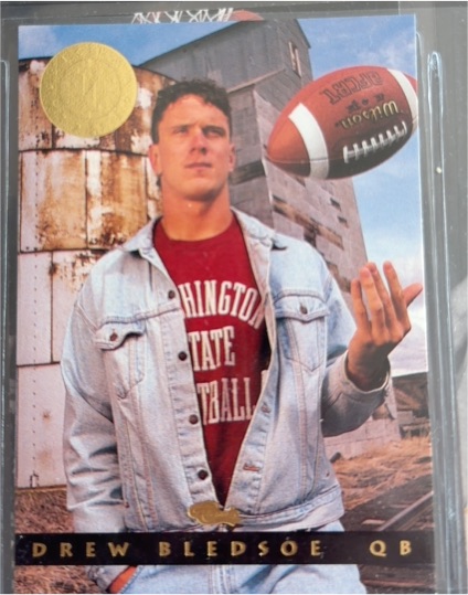 1993 Classic Images #1 Drew Bledsoe — front