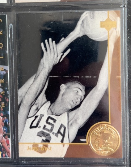 1994 Upper Deck USA All Time Greats #87 Jerry West — front
