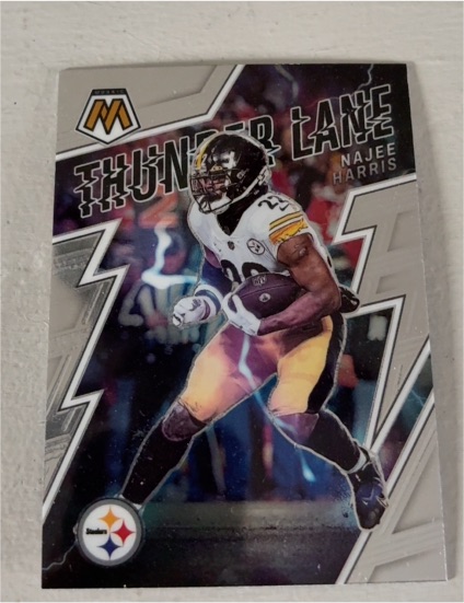 2022 Panini Mosaic #TL-5 Najee Harris Thunder Lane — front