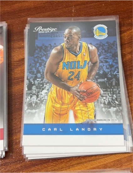 2012-13 Panini Prestige #87 Carl Landry — front