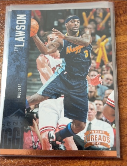 2012-13 Panini Threads #30 Ty Lawson — front