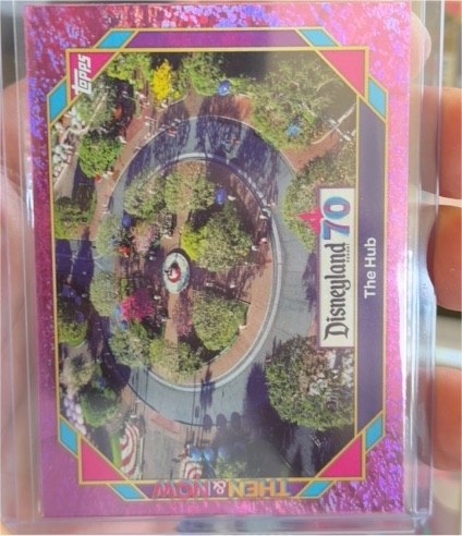2025 Topps Disneyland 70th #6 The Hub — front
