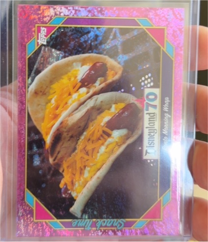 2025 Topps Disneyland 70th #110 Ronto Morning Wrap — front