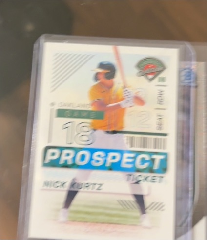 2024 Panini Prospect Edition #143 Nick Kurtz — front