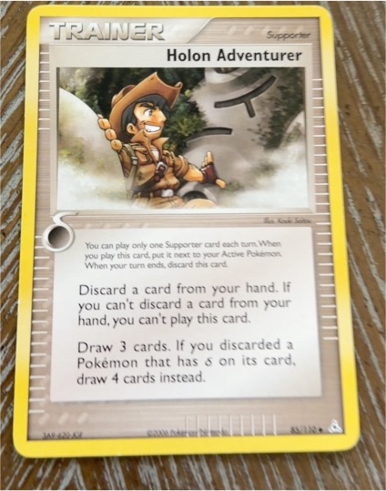 2006 Pokémon Holon Phantoms #85 Holon Adventurer — front