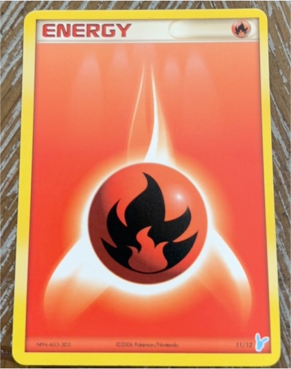 2006 Pokémon #11 Fire Energy — front
