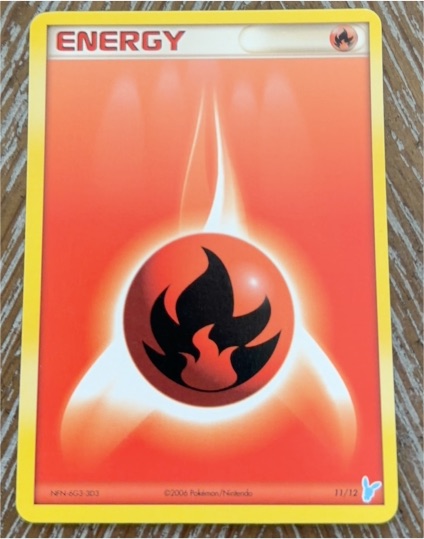 2006 Pokemon #11 Fire Energy — front