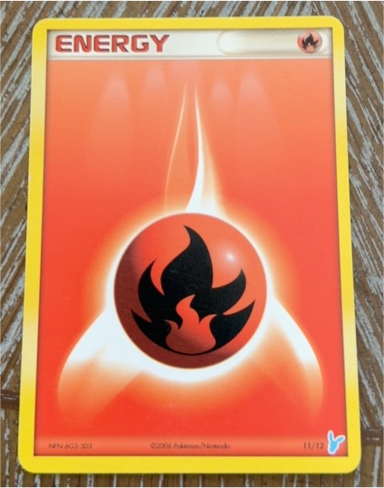2006 Pokemon Fire Energy #11 — front