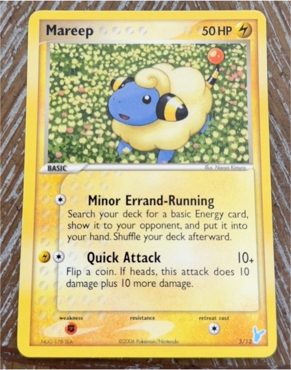 2006 Pokemon EX Trainer Kit 2 #5 Mareep — front