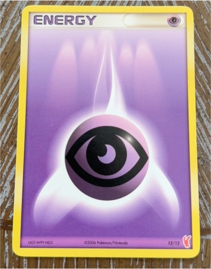 2006 Pokemon EX Trainer Kit 2 #12 Psychic Energy — front