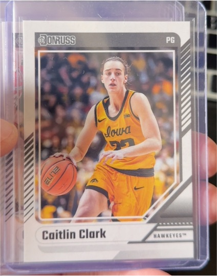 2024 Panini Donruss #4 Caitlin Clark — front
