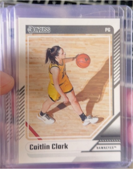 2024 Donruss #PG Caitlin Clark — front