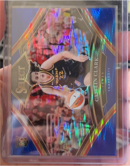 2024 Panini Select WNBA #12 Caitlin Clark Snapshots — front