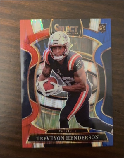 2025 Panini Select #78 TreVeyon Henderson — front