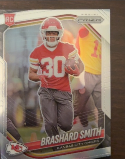 2025 Panini Prizm #308 Brashard Smith — front