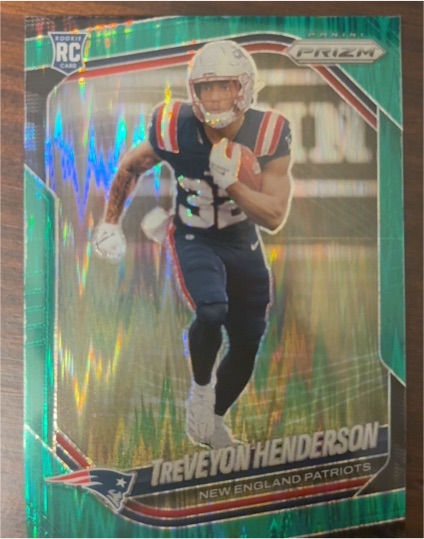 2025 Panini Prizm #343 Treveyon Henderson — front