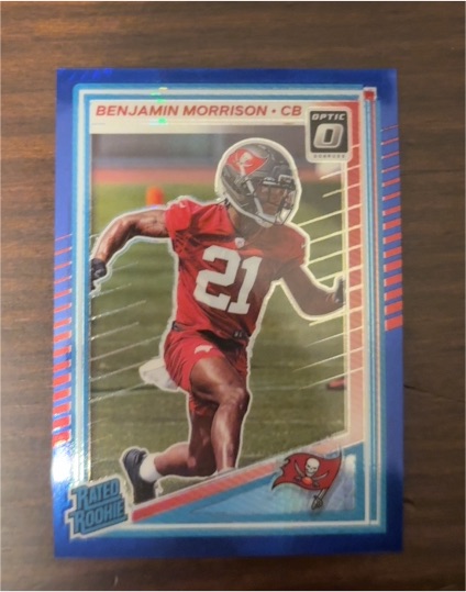 2025 Panini Donruss Optic #361 Benjamin Morrison Rated Rookie — front